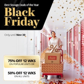 Access Storage - Smiths Falls Promotion