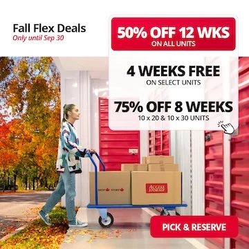 Access Storage - Smiths Falls Promotion