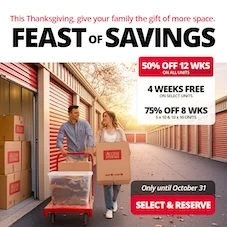 Access Storage - Smiths Falls Promotion