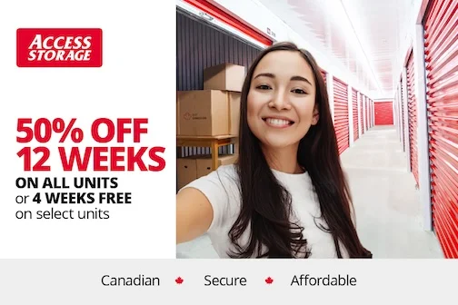 Access Storage - Smiths Falls Promotion